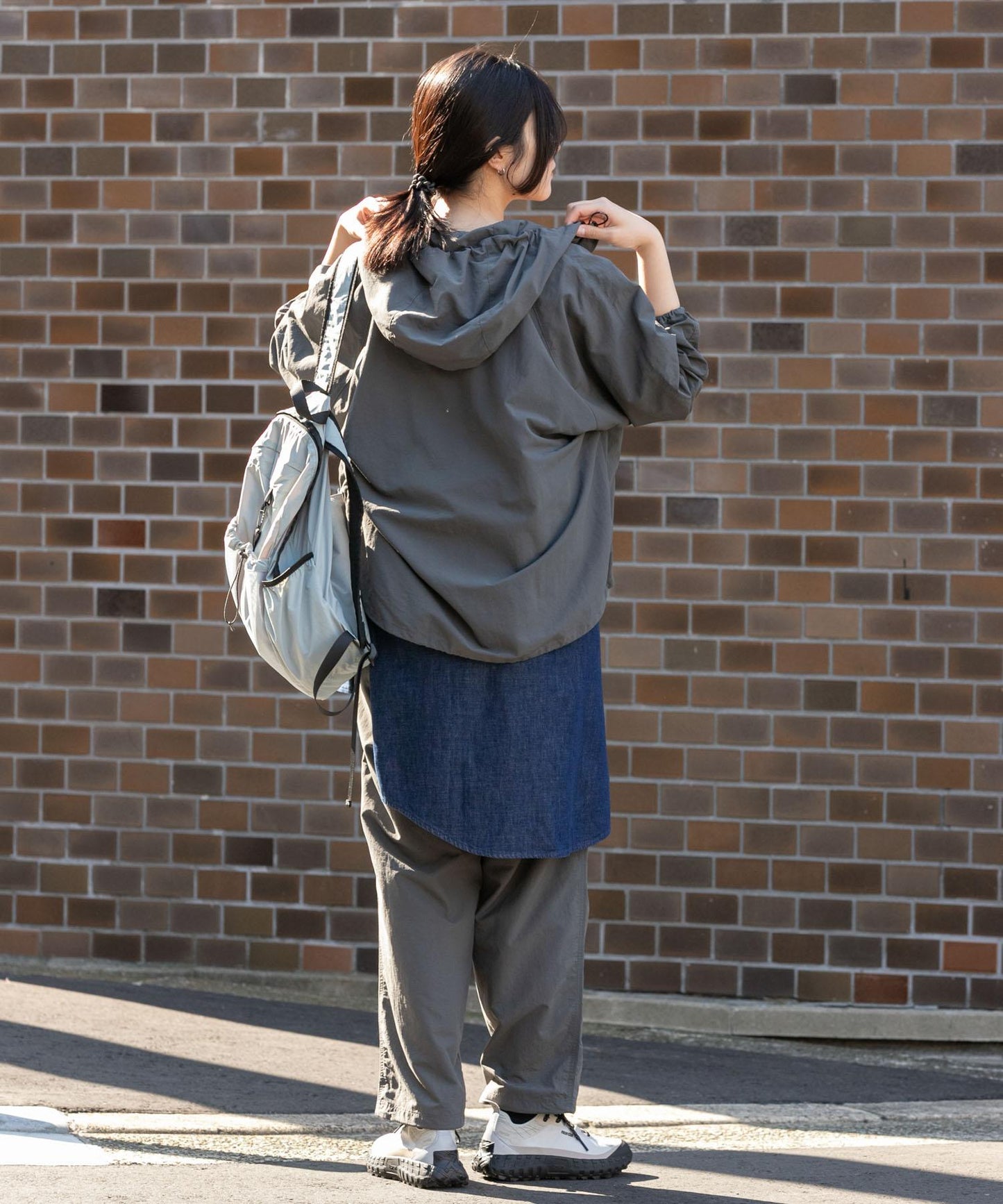 UR TECH尼龍塔夫綢拉鍊外套