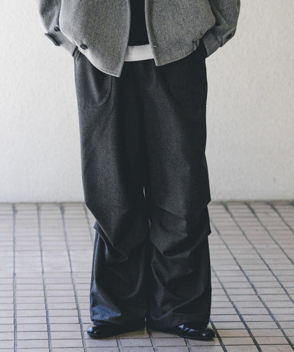【/部分門店限定】磨毛休閒傘兵褲