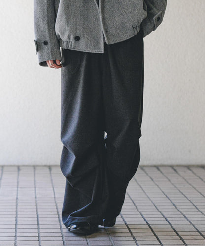 【/部分門店限定】磨毛休閒傘兵褲