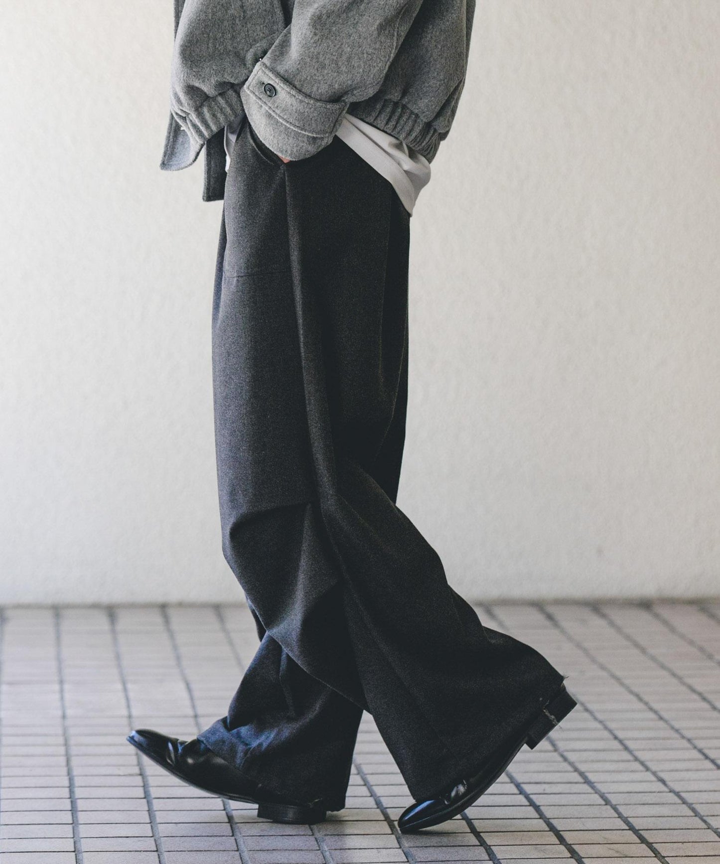 【/部分門店限定】磨毛休閒傘兵褲