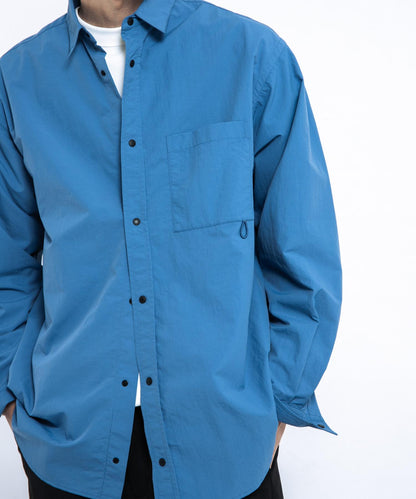 UR TECH尼龍塔夫綢長袖襯衫