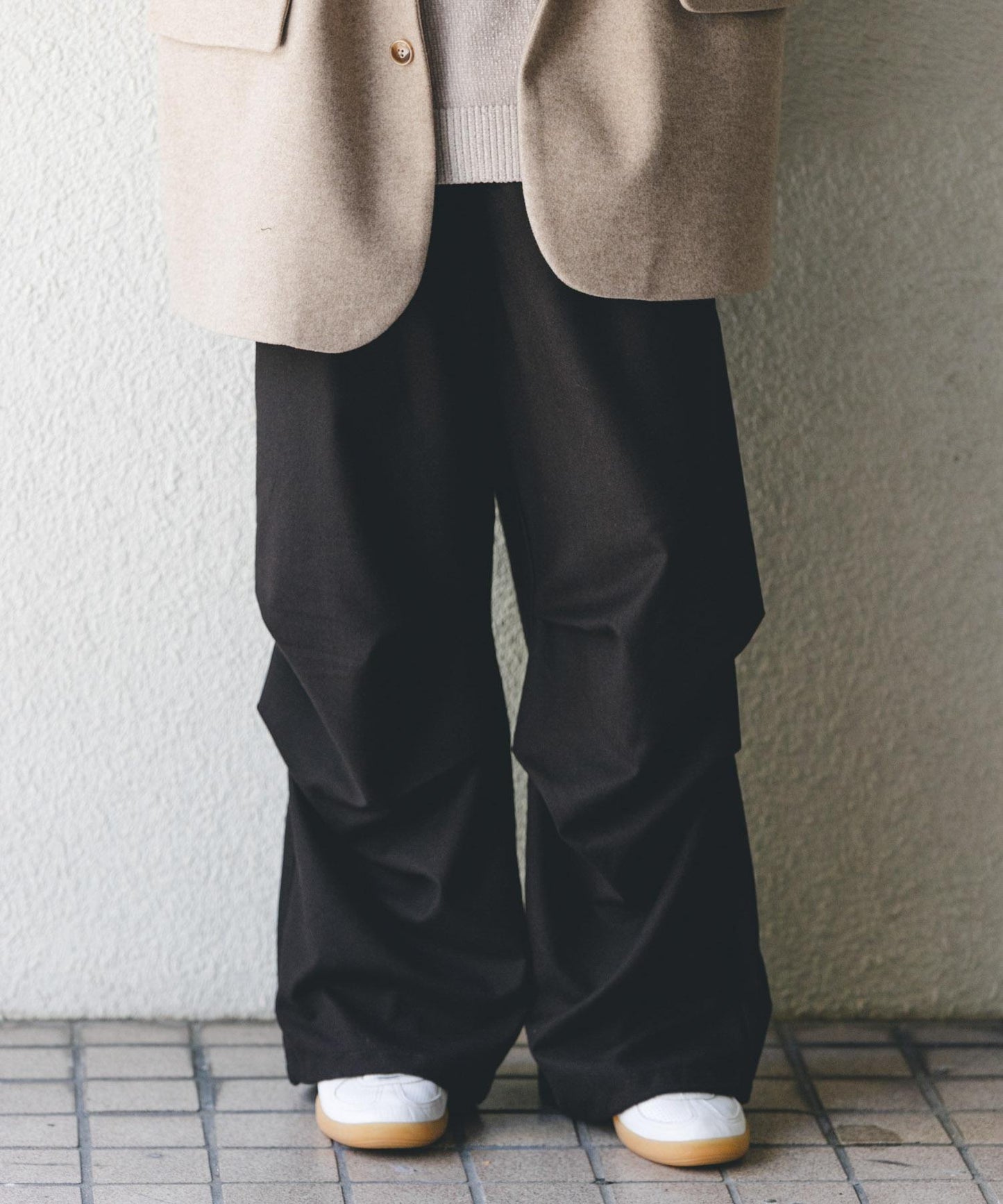 【/部分門店限定】磨毛休閒傘兵褲