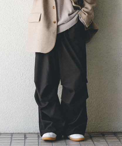 【/部分門店限定】磨毛休閒傘兵褲