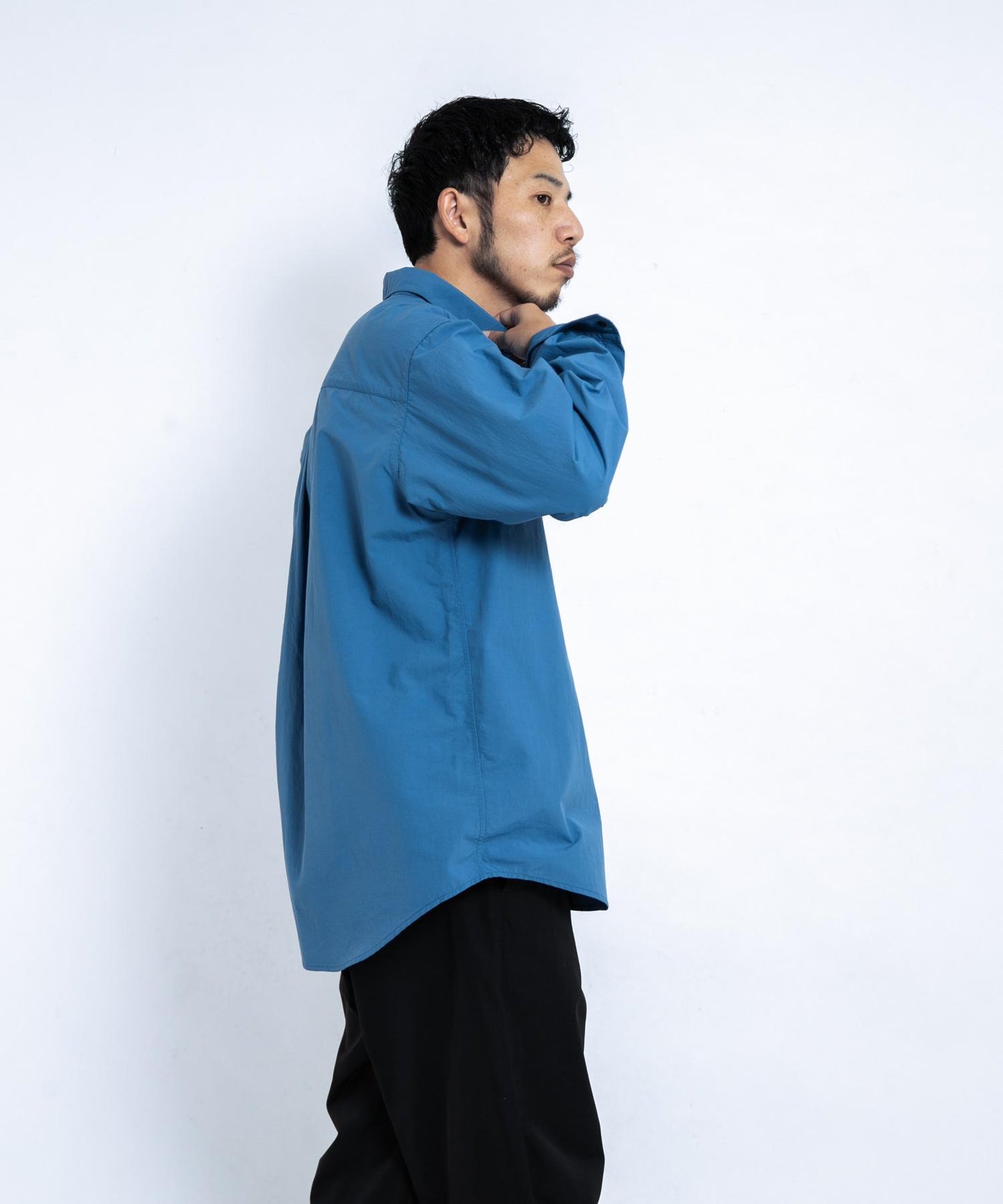 UR TECH尼龍塔夫綢長袖襯衫