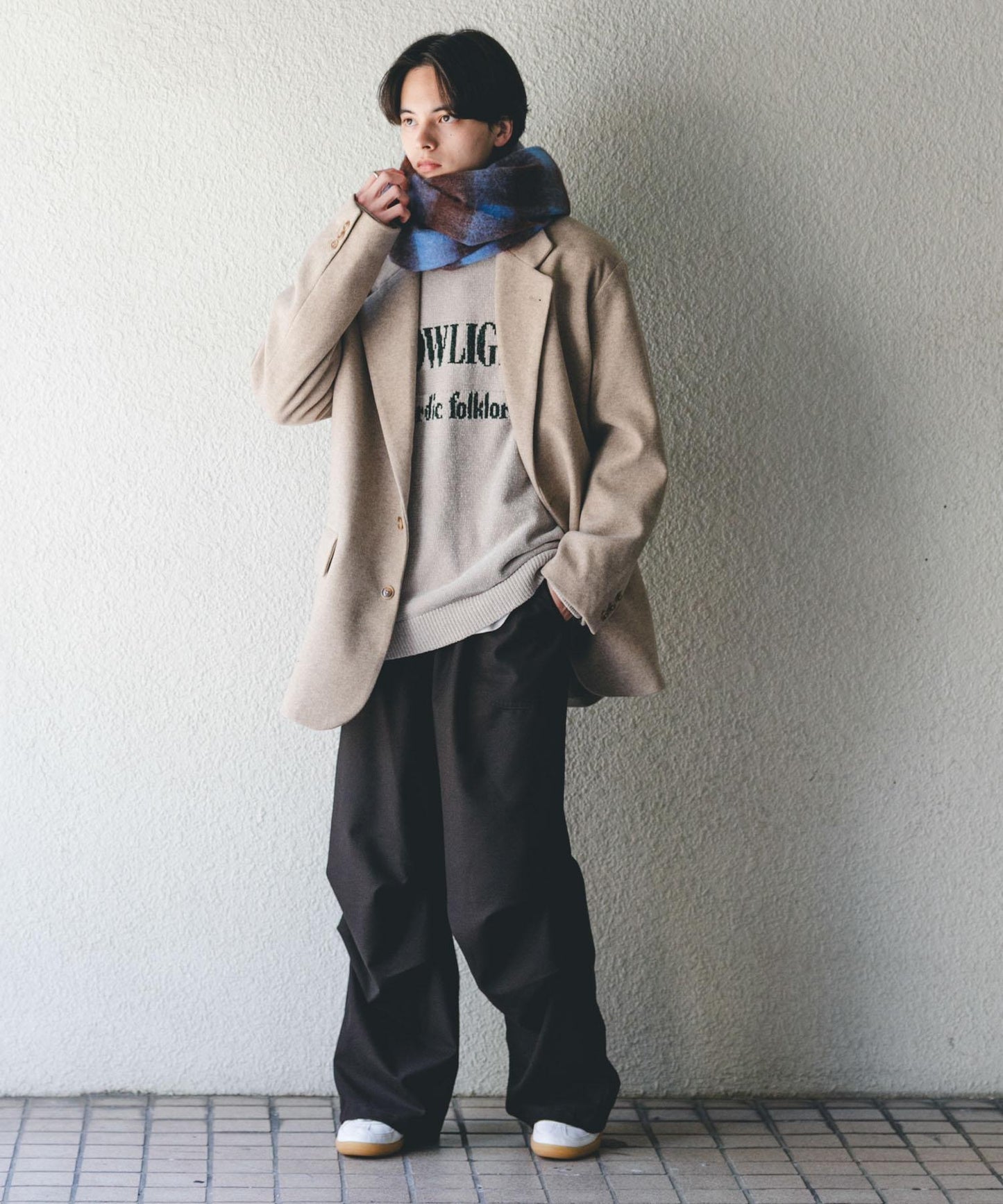 【/部分門店限定】磨毛休閒傘兵褲