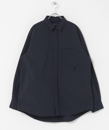 UR TECH尼龍塔夫綢長袖襯衫