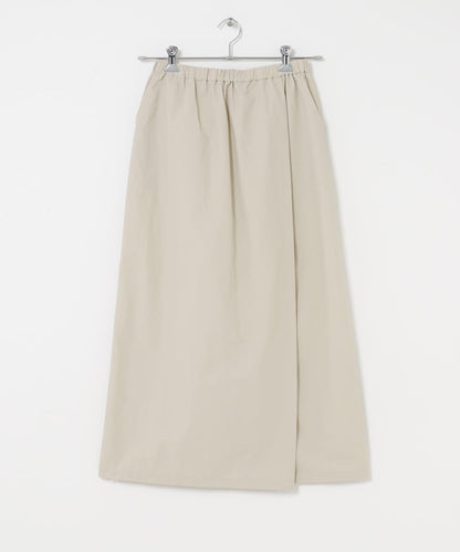 UR TECH尼龍塔夫綢裹身風半身裙