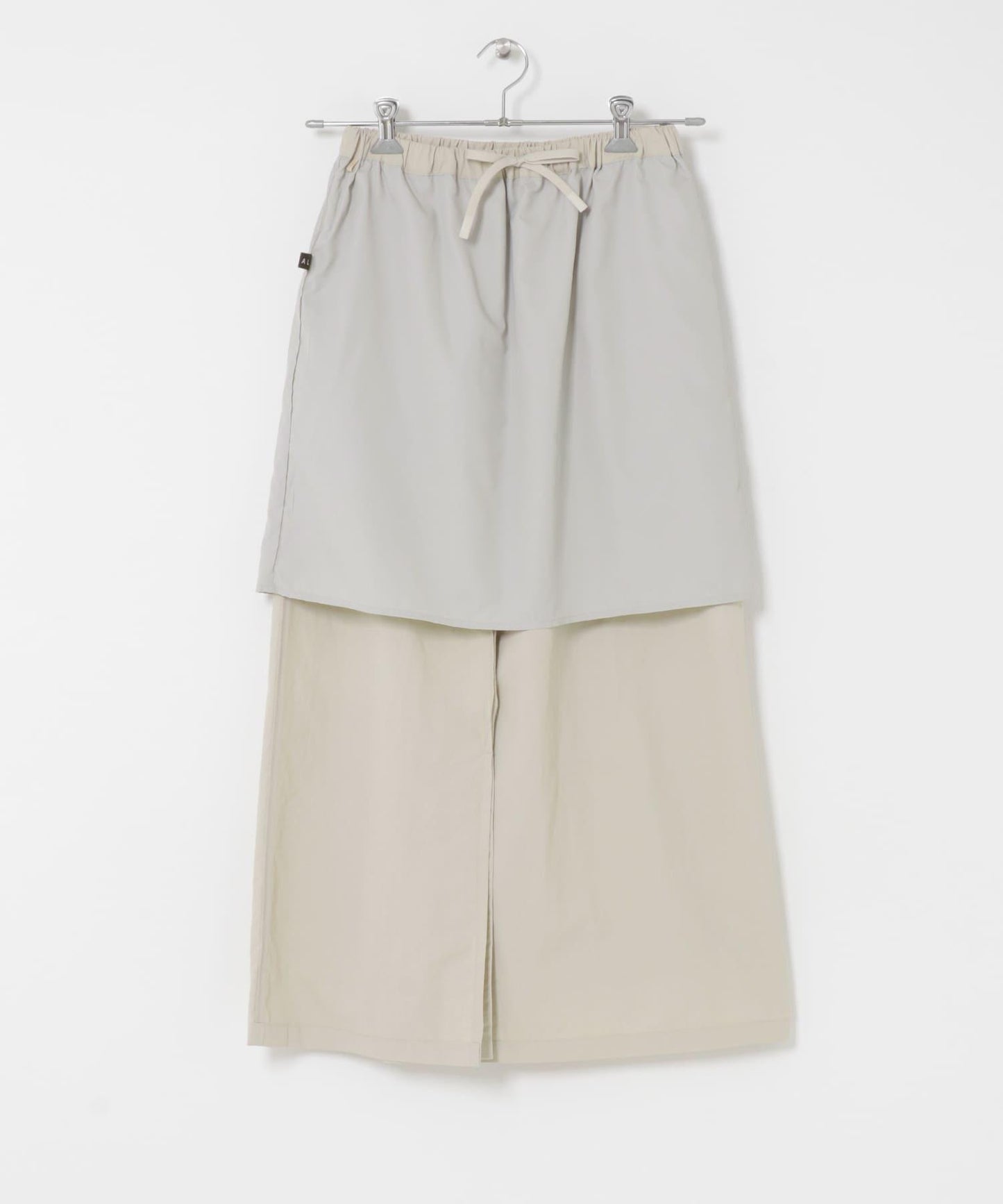 UR TECH尼龍塔夫綢裹身風半身裙