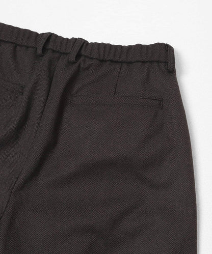 磨毛休閒寬腿褲