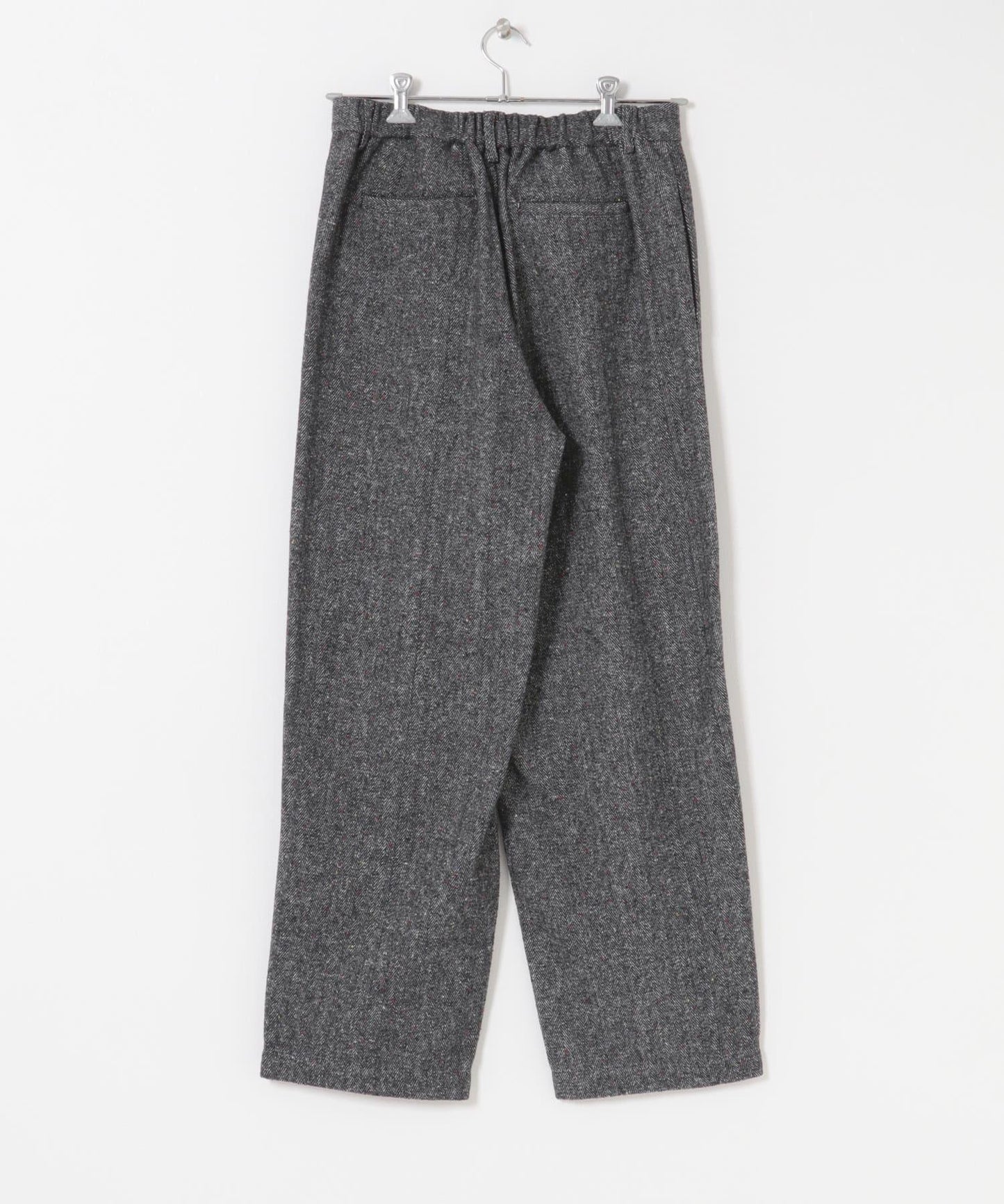 彩色斑點一褶桶型褲