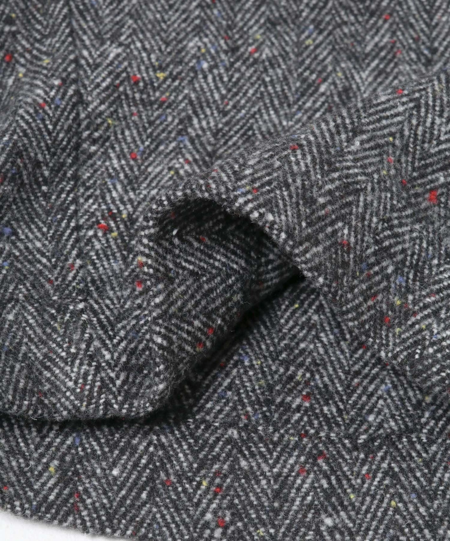 彩色斑點一褶桶型褲