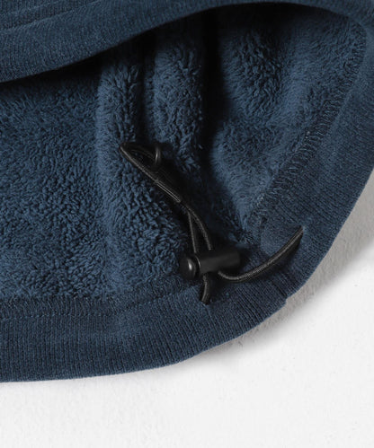 針織抓絨圓領套頭衫