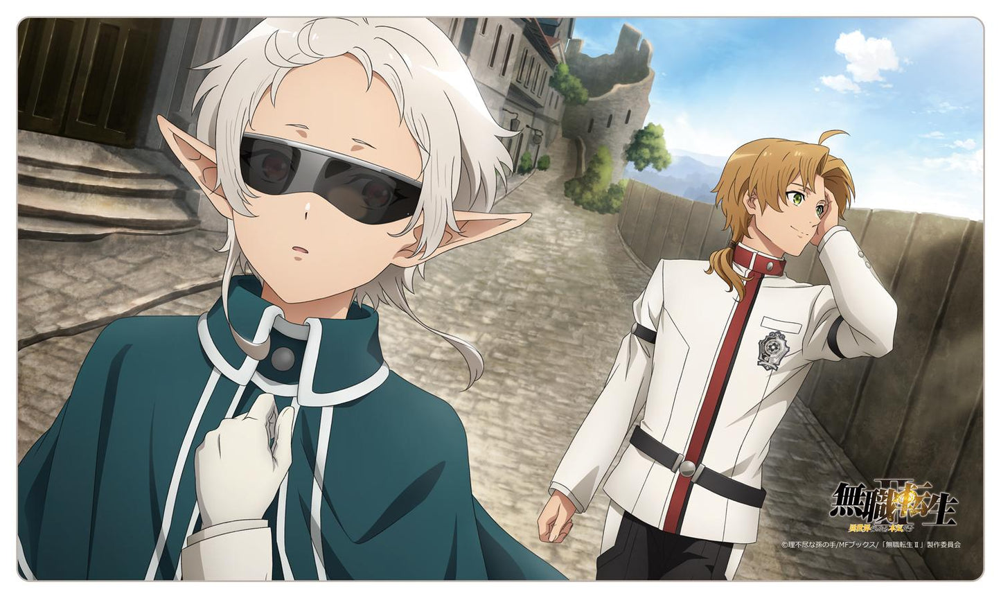 《無職轉生》Ⅱ ～到了異世界就拿出真本事～ 橡膠墊 魯迪烏斯&菲茨