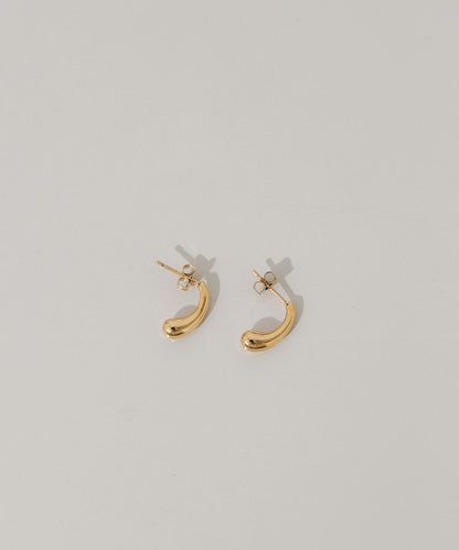 不鏽鋼水滴耳環