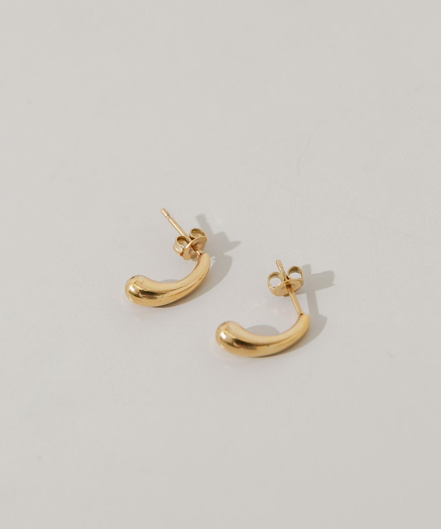 不鏽鋼水滴耳環