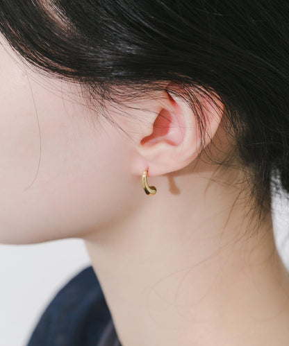 不鏽鋼水滴耳環