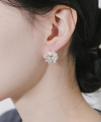 閃耀水晶珍珠耳環