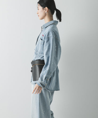 『聯名』PICCADILLY×URBAN RESEARCH 刺繡牛仔襯衫