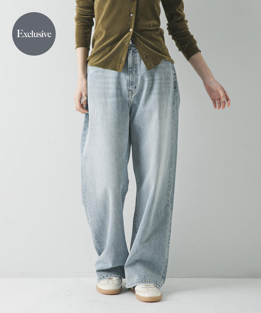 『聯名』PICCADILLY×URBAN RESEARCH 牛仔直筒褲