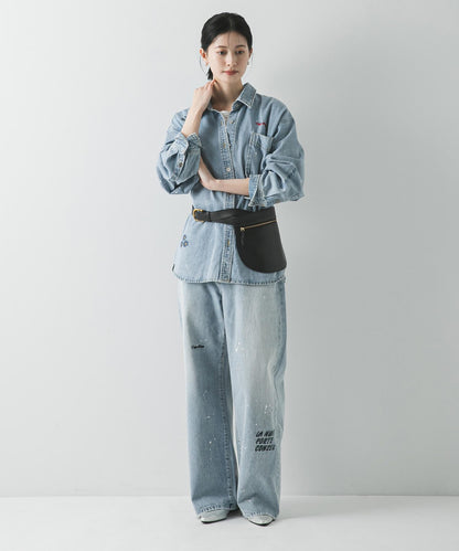 『聯名』PICCADILLY×URBAN RESEARCH 刺繡牛仔褲