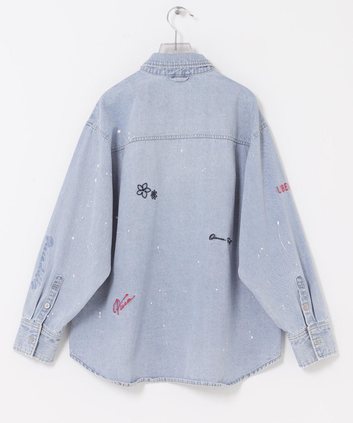 『聯名』PICCADILLY×URBAN RESEARCH 刺繡牛仔襯衫