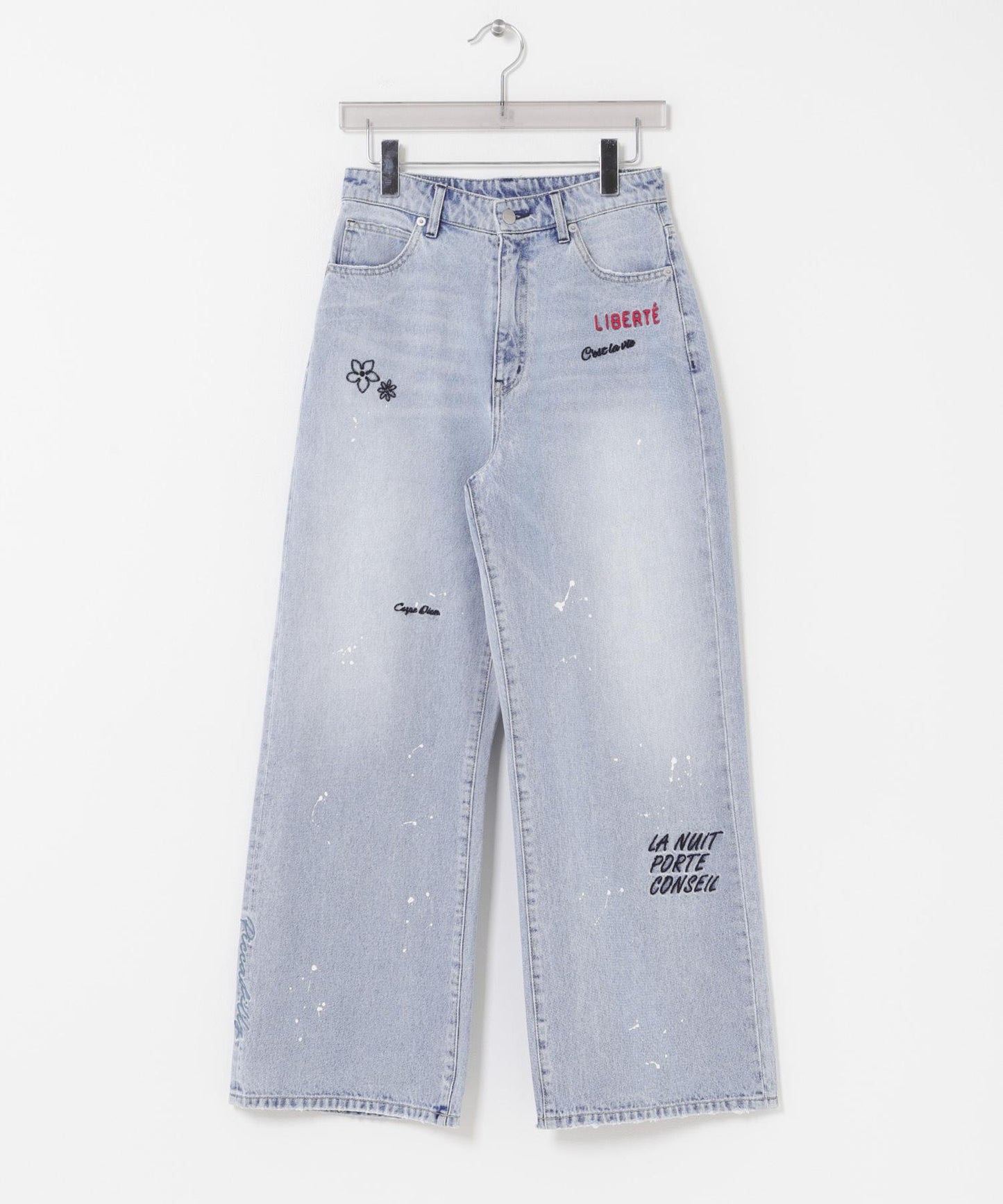 『聯名』PICCADILLY×URBAN RESEARCH 刺繡牛仔褲