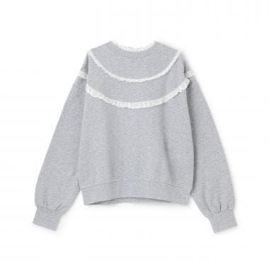 【リンク】拼接蕾絲衛衣