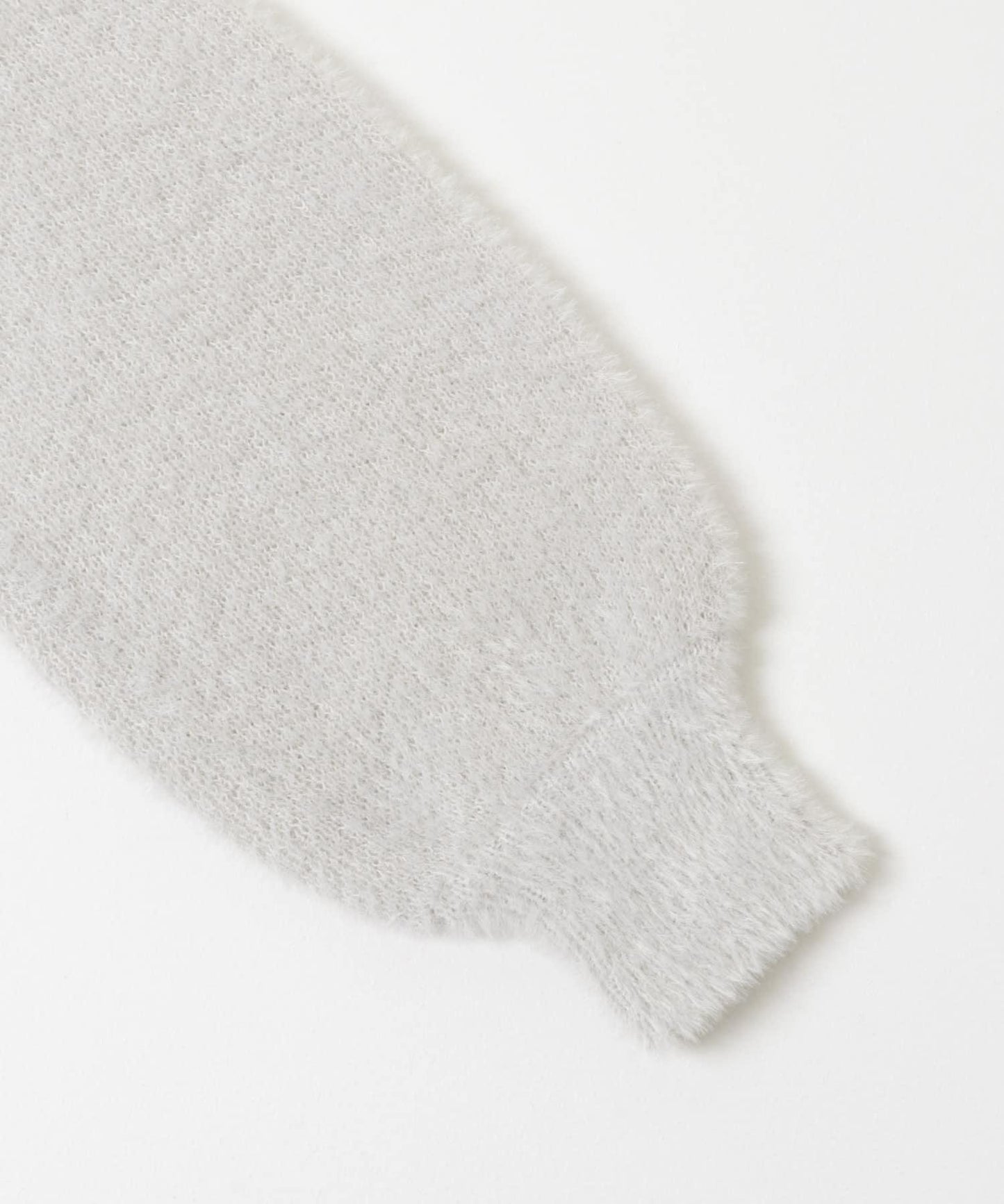 迷你羽毛雙面針織套頭衫