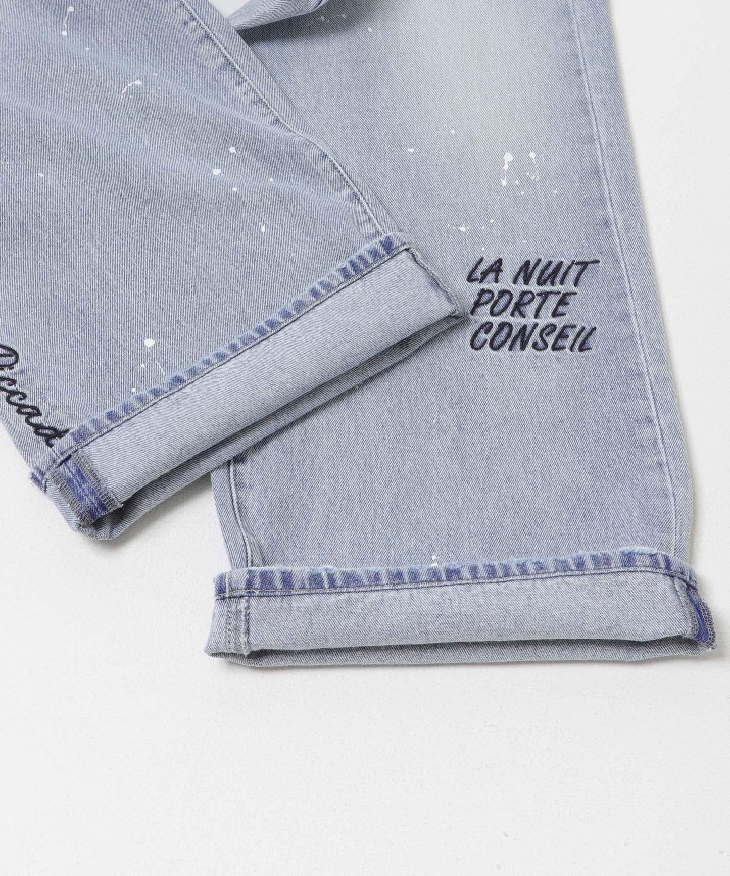 『聯名』PICCADILLY×URBAN RESEARCH 刺繡牛仔褲