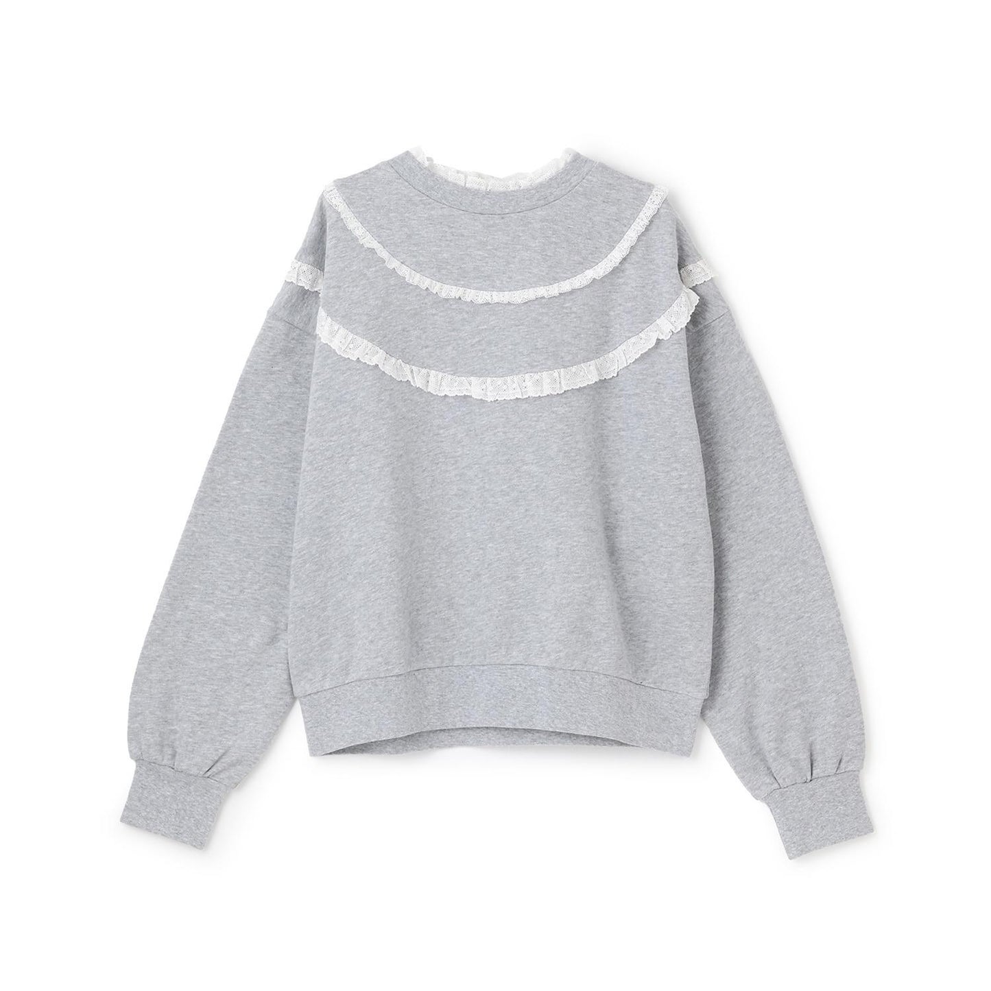 【リンク】拼接蕾絲衛衣