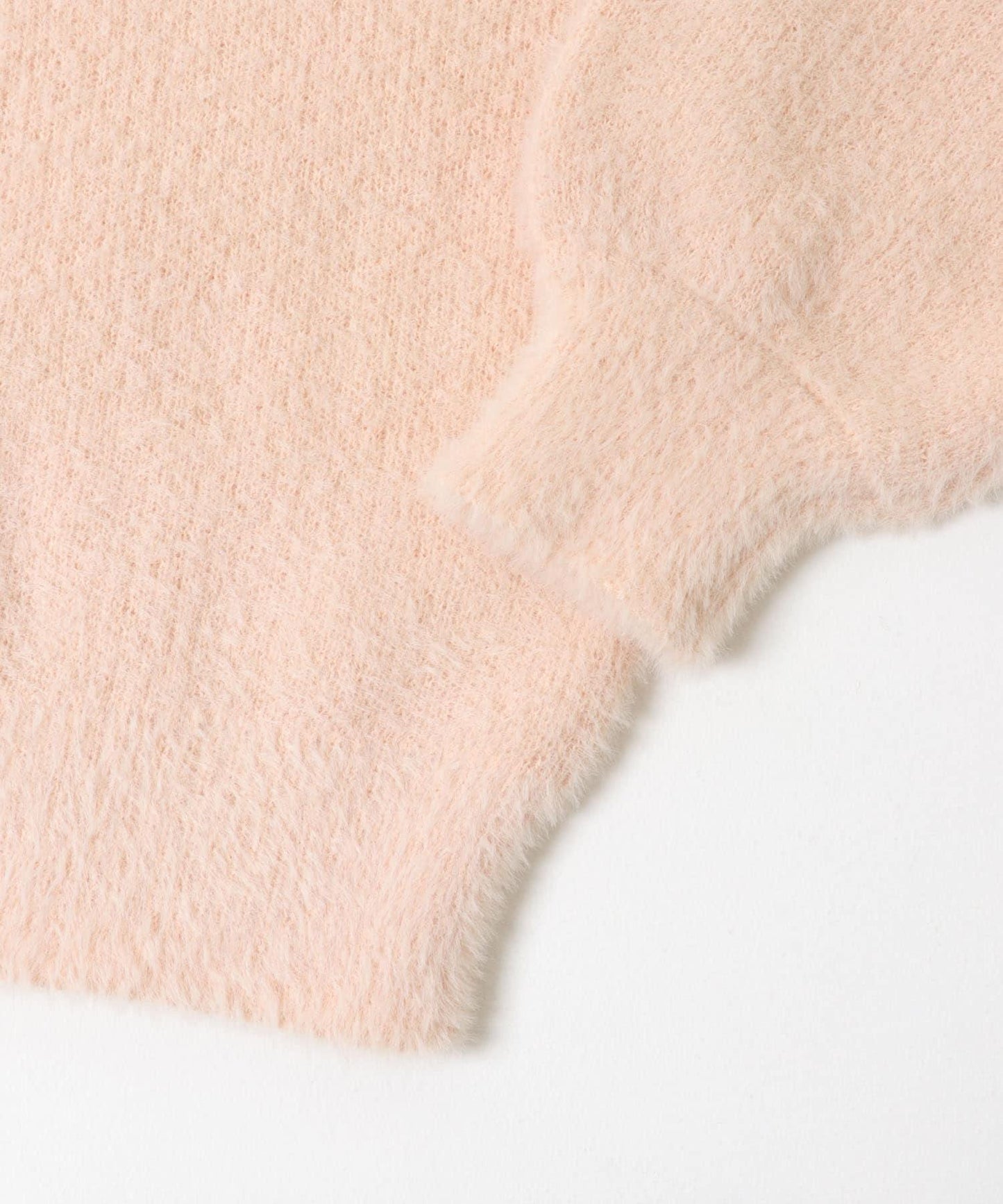 迷你羽毛雙面針織套頭衫