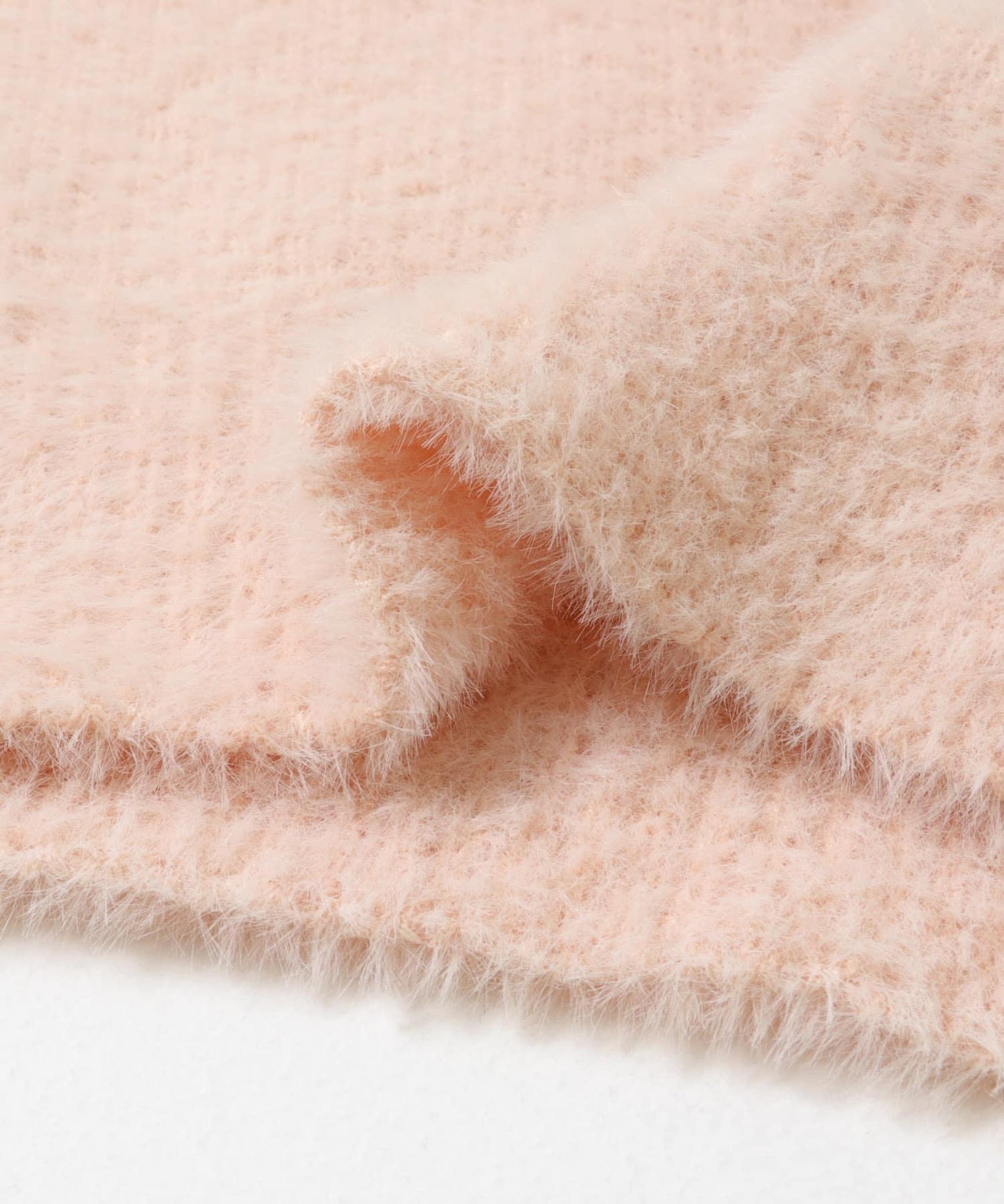 迷你羽毛雙面針織套頭衫