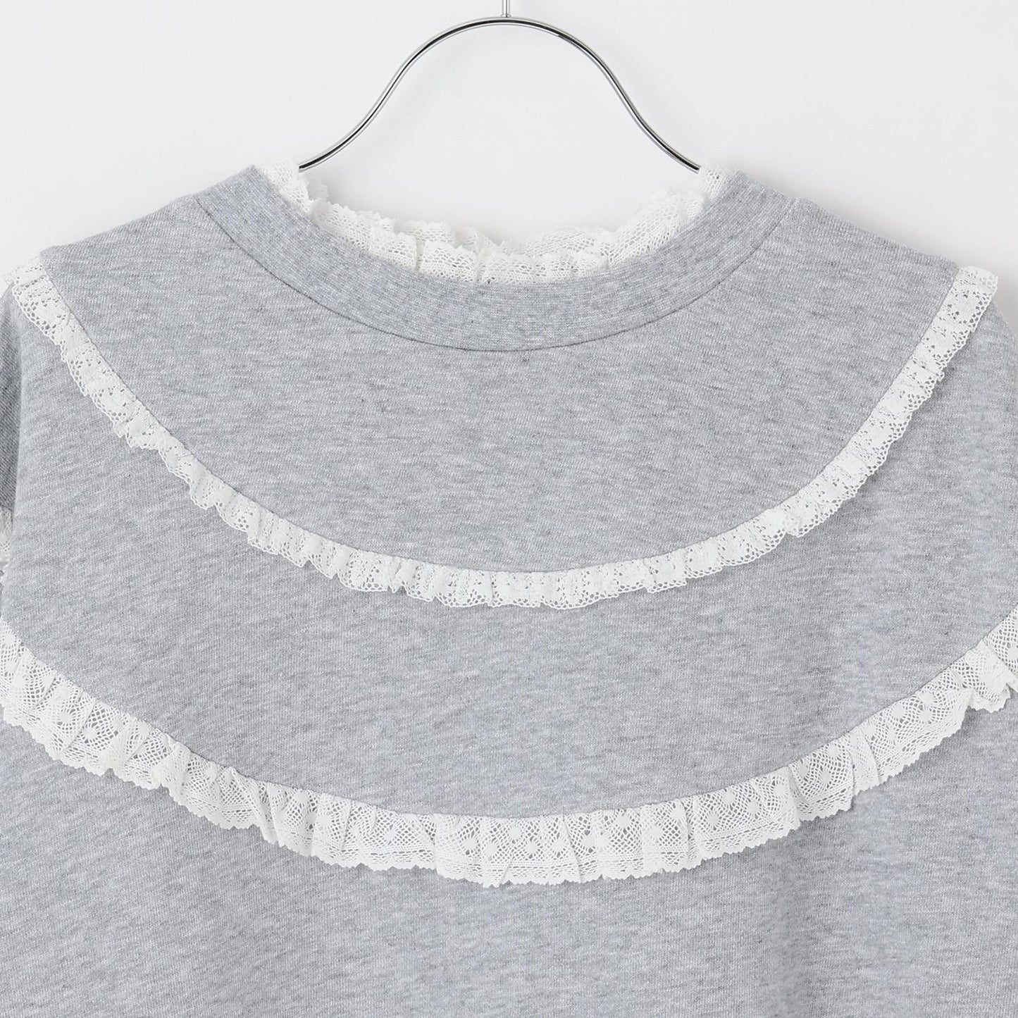 【リンク】拼接蕾絲衛衣