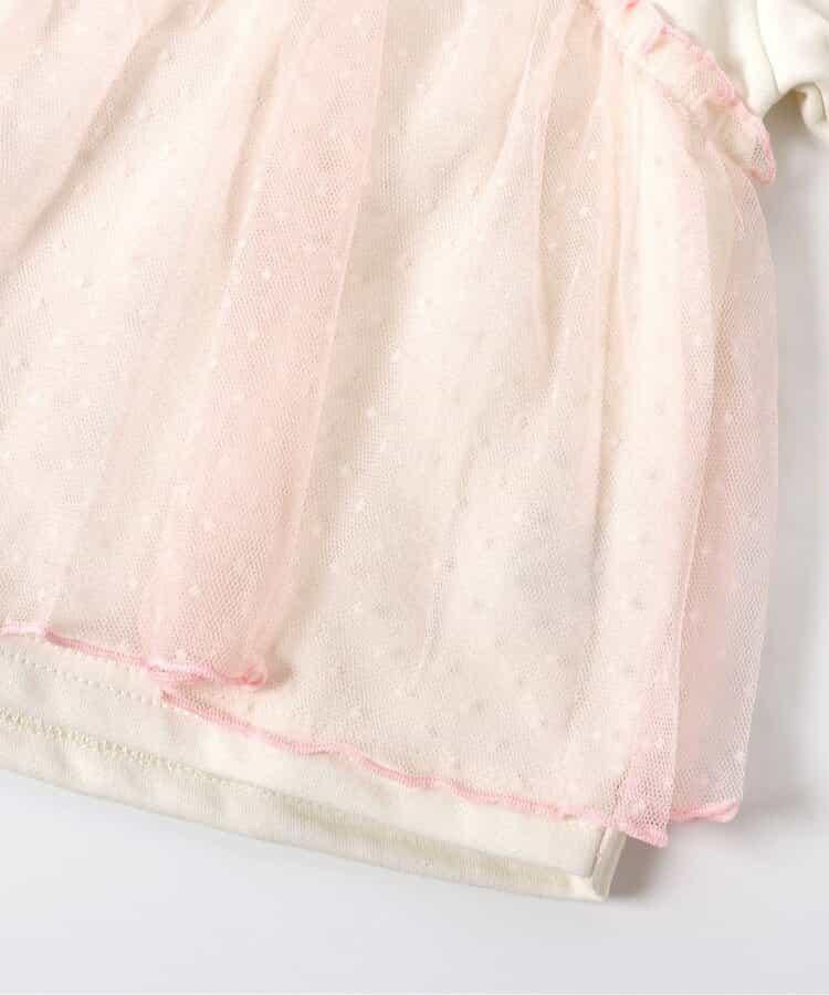 帶網紗吊帶背心的衛衣