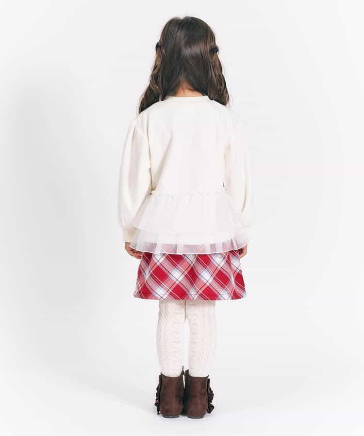 內層搖粒絨荷葉邊裝飾衛衣