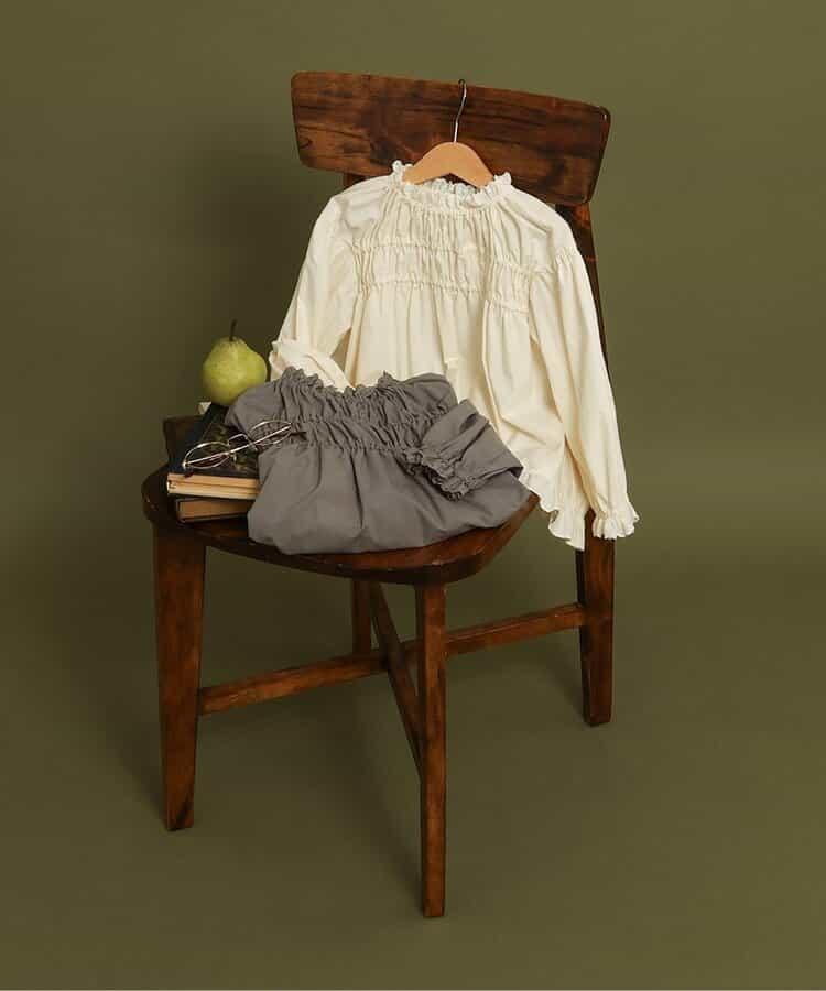 長袖上衣襯衫_120_140【青少年】