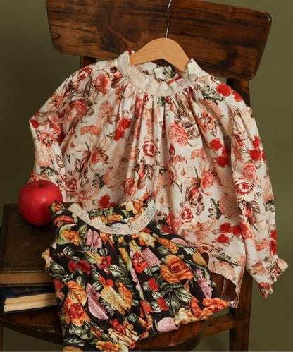 莫里納爾上衣長袖襯衫_120_140【青少年】