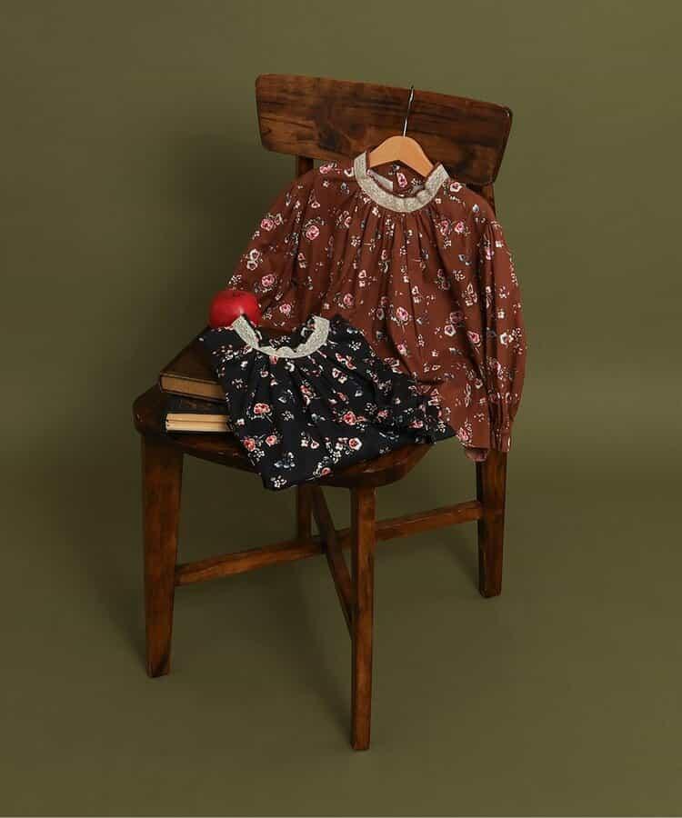 莫里納爾上衣長袖襯衫_120_140【青少年】