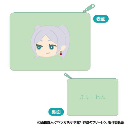 《葬送的芙莉蓮》毛絨扁平收納包 A款：芙莉蓮（笑臉）