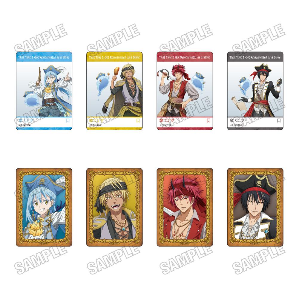 《關於我轉生變成史萊姆這檔事》全新插畫透明卡片收藏【海盜版】 【全套BOX／8枚入】