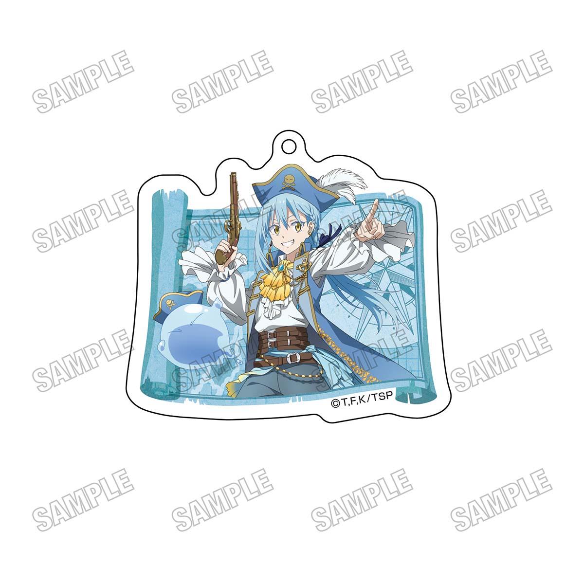 《關於我轉生變成史萊姆這檔事》全新繪製亞克力鑰匙扣【海盜版】①利姆魯