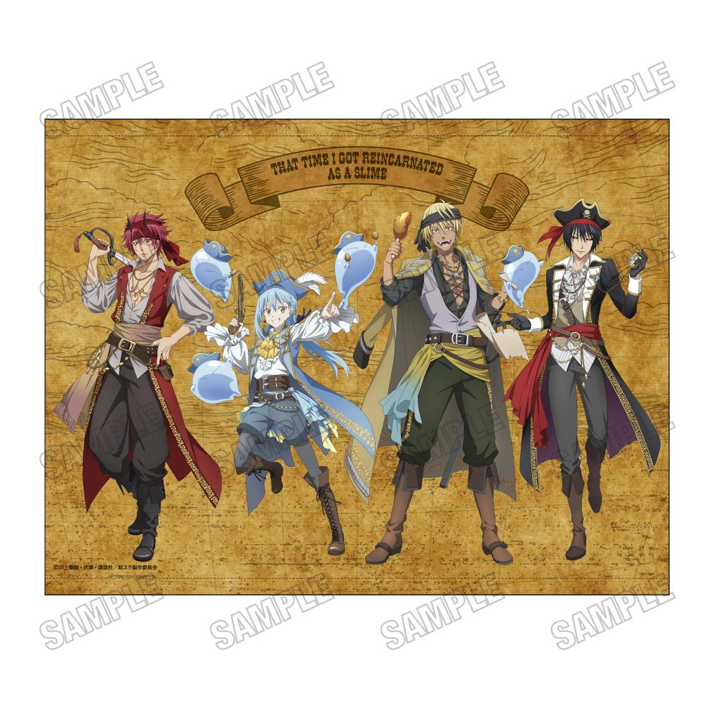 《關於我轉生變成史萊姆這檔事》全新繪製B2掛畫【海盜版】