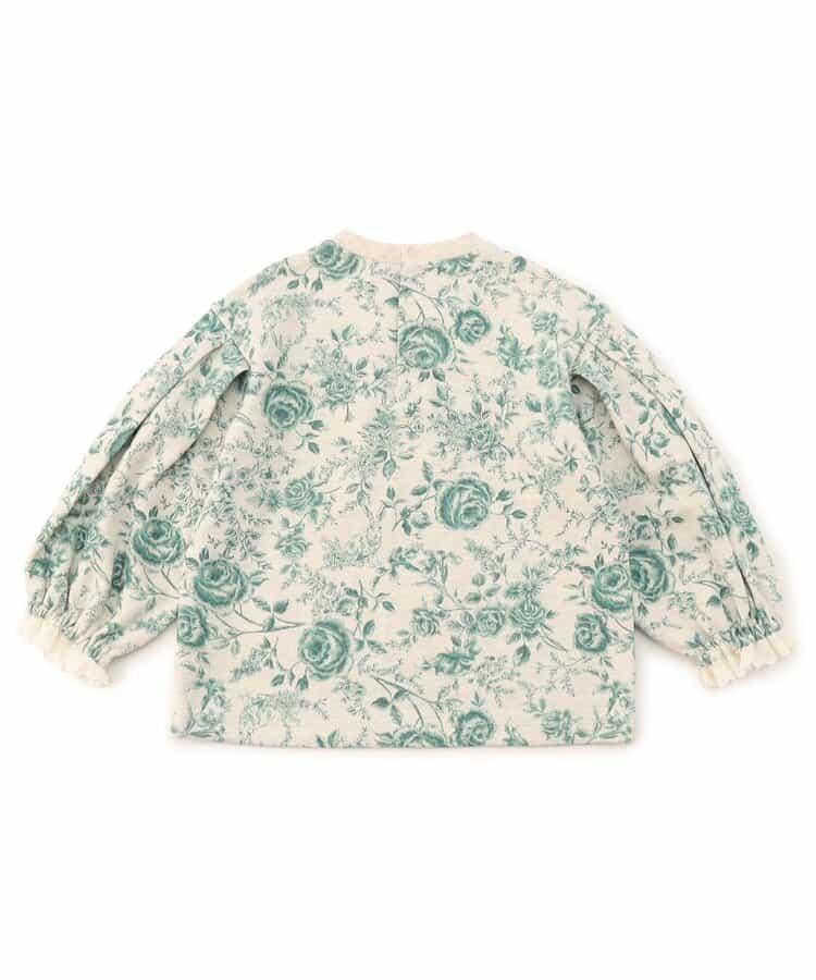 荷葉邊長袖T恤_120_140【青少年】