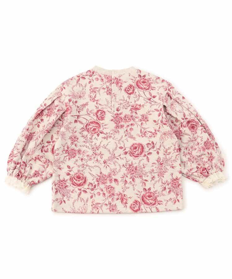 荷葉邊長袖T恤_120_140【青少年】