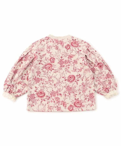 荷葉邊長袖T恤_120_140【青少年】