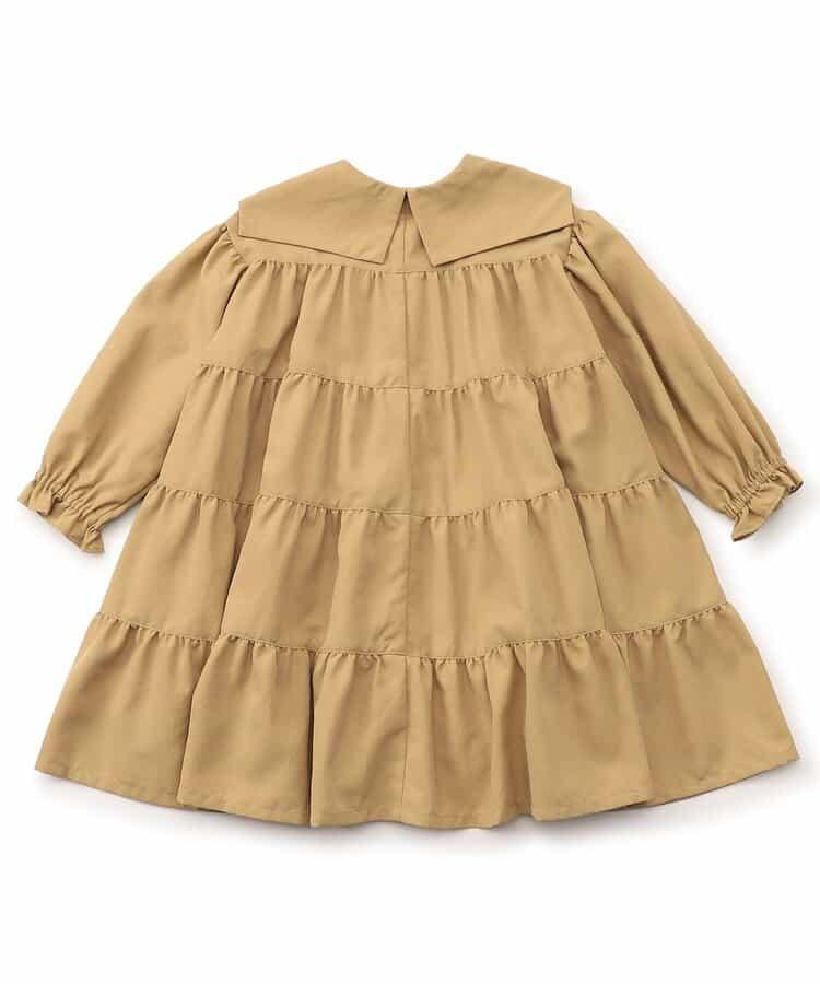 羅紋外套連衣裙_80_110【兒童】