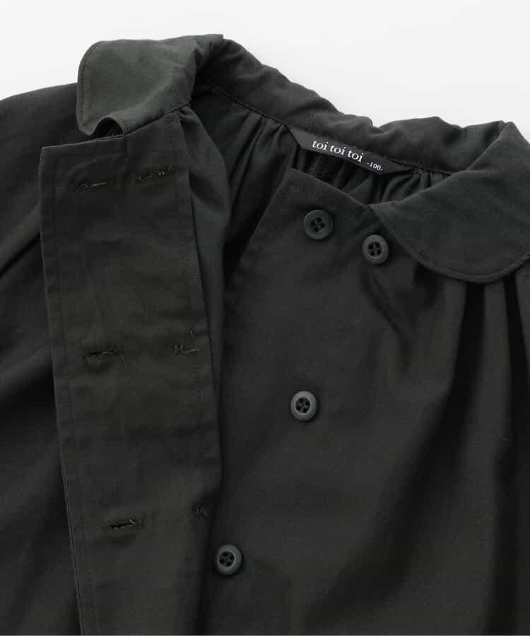 繭型大衣連衣裙_120_140【青少年】