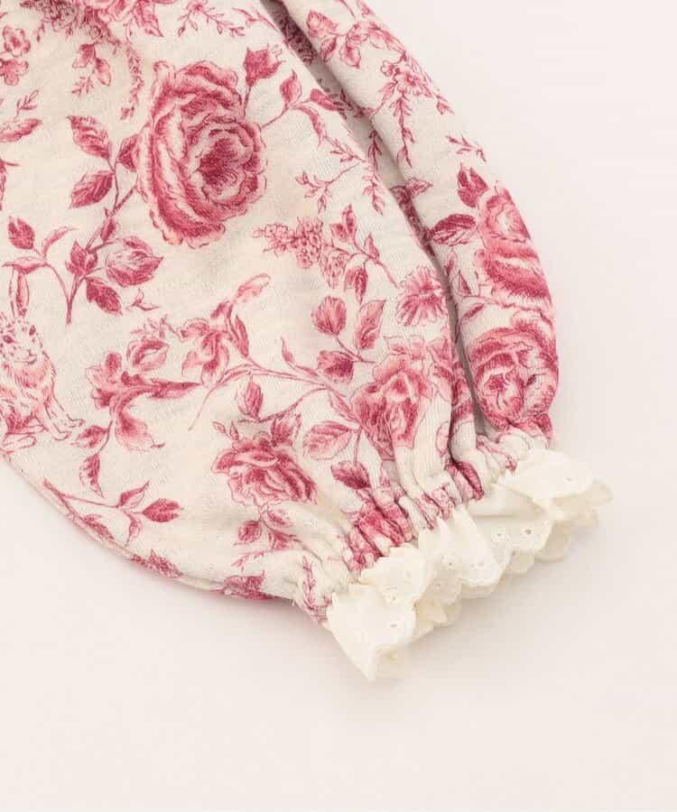 荷葉邊長袖T恤_120_140【青少年】