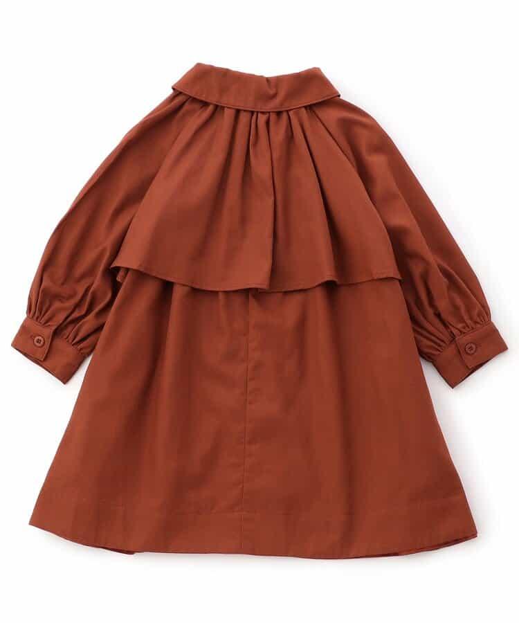 繭型大衣連衣裙_120_140【青少年】