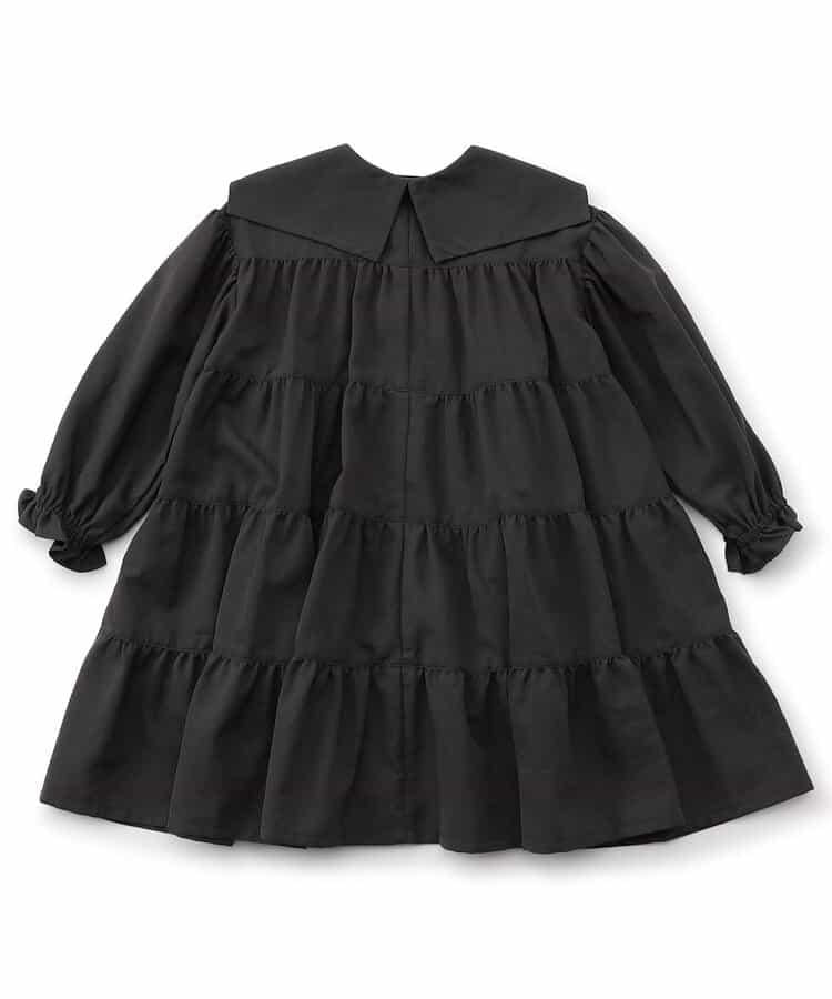 羅紋外套連衣裙_120_140【青少年】